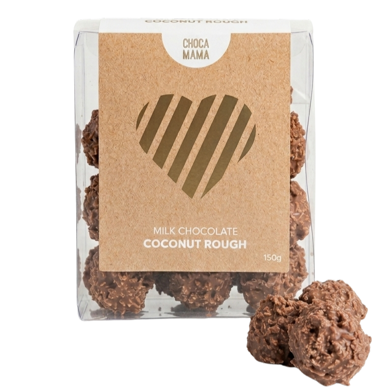 Chocamama Milk Coconut Roughs Gift Tray 150g