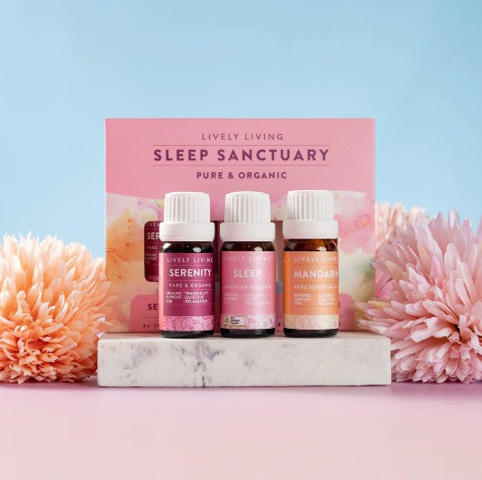 Lively Living Sleep Sanctuary Essential Oil Trio