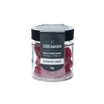 Chocamama Raspberry Drops Jar