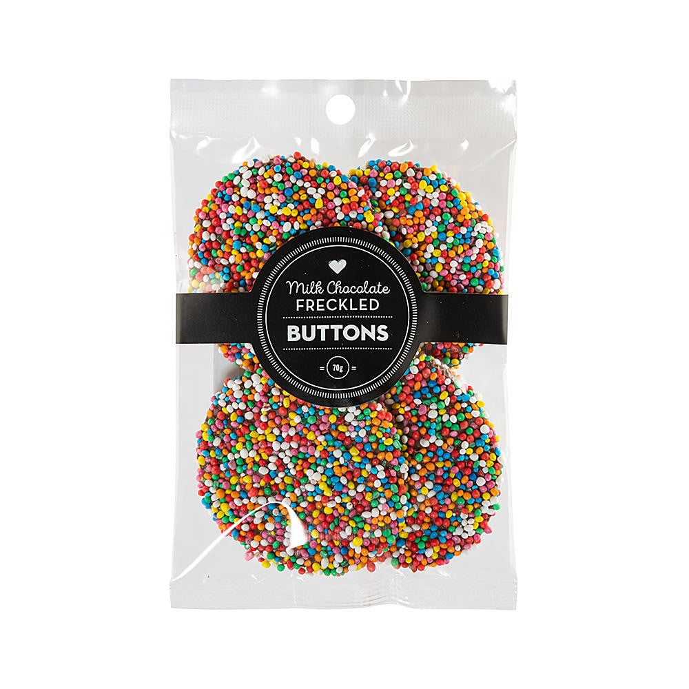 Milk Chocolate Freckled Buttons 70g
