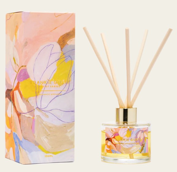 Frankie Gusti Artist Series Diffuser - Japanese Honeysuckle Jade Fisher