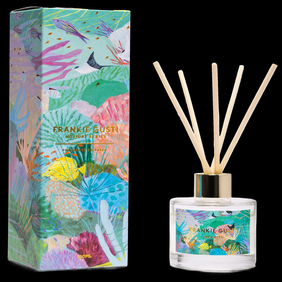 Frankie Gusti Holiday Series Diffuser - Neon Reef