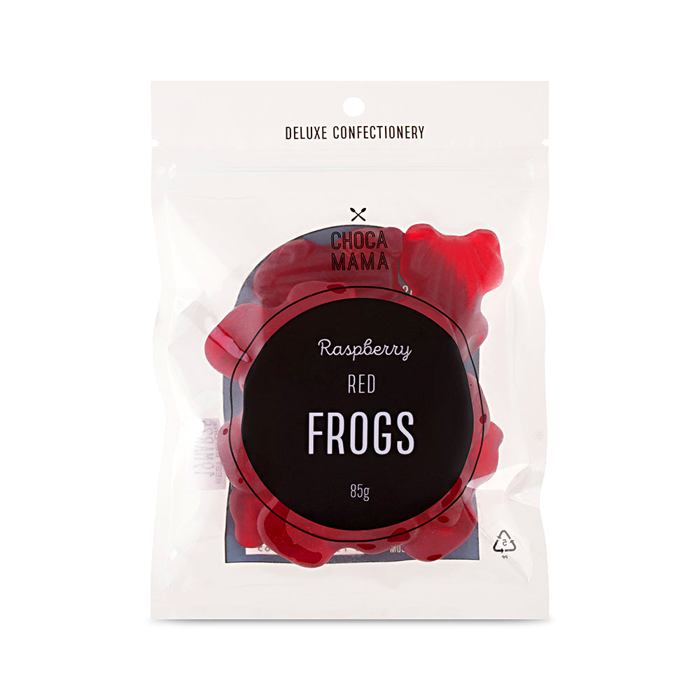 Chocamama Raspberry Red Frogs 85g