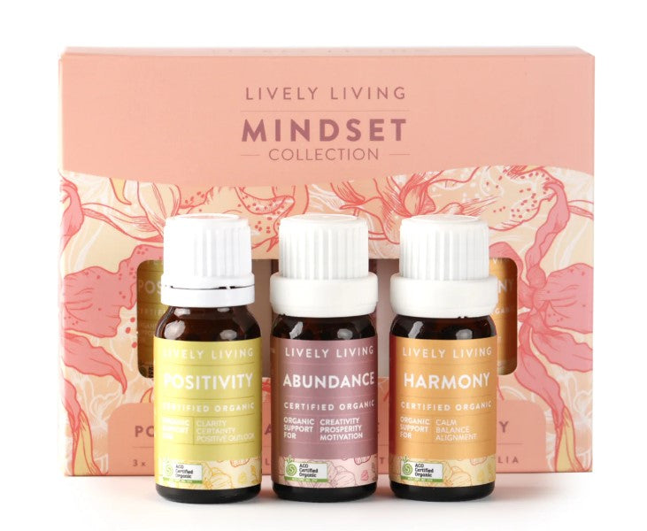 Lively Living Mindset Collection Oil Trio