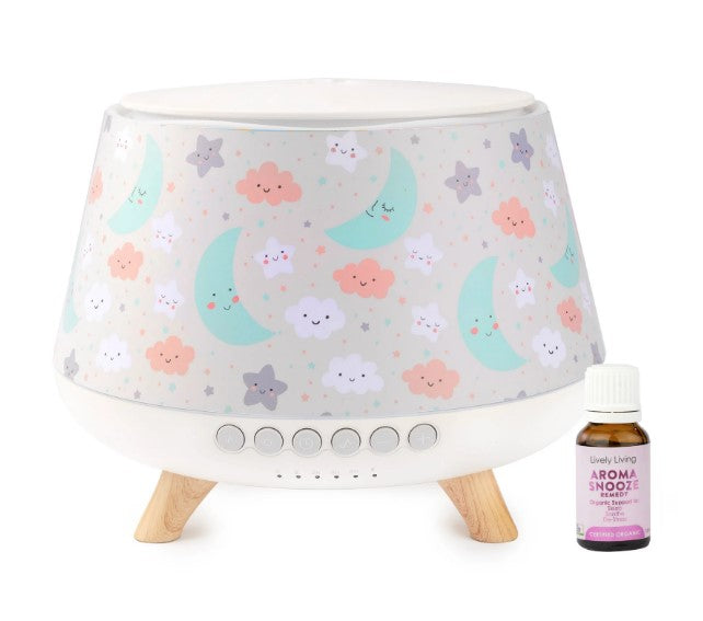 Lively Living - Aroma Snooze Plus + Organic Snooze Oil