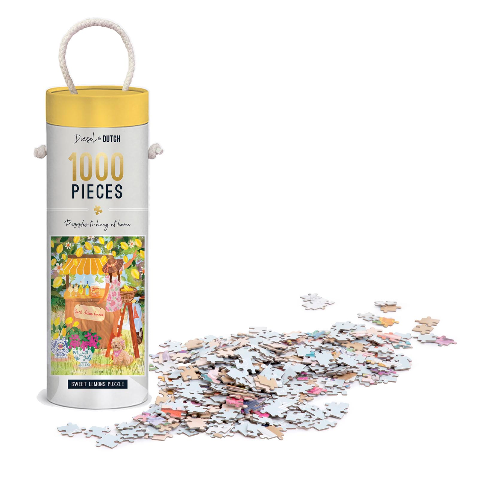 Diesel & Dutch Sweet Lemons 1000pc Wall Jigsaw Puzzle