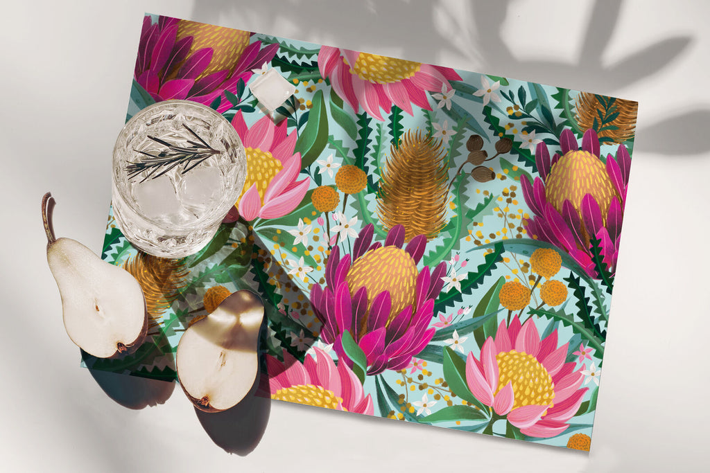 Diesel & Dutch Botanical Bushland Placemat Set 4