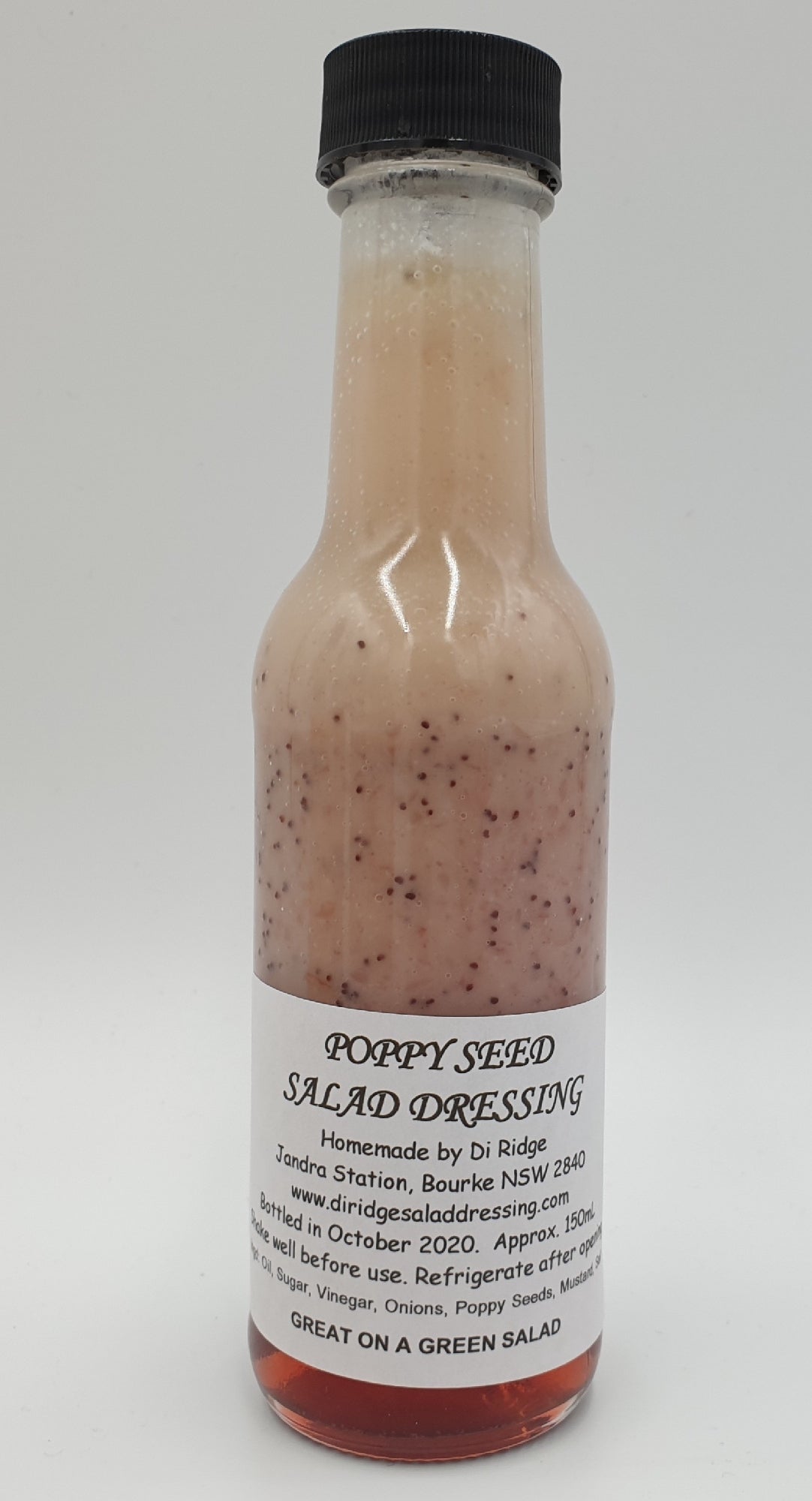 Di Ridge's Poppy Seed Salad Dressing Various Sizes [sz:150ml]