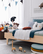 Load image into Gallery viewer, Snuggle Hunny White Diamond Knit Baby Blanket
