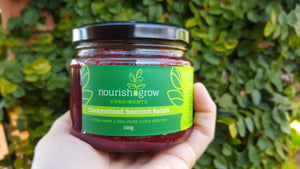 Nourish & Grow Caramelised Beetroot Relish