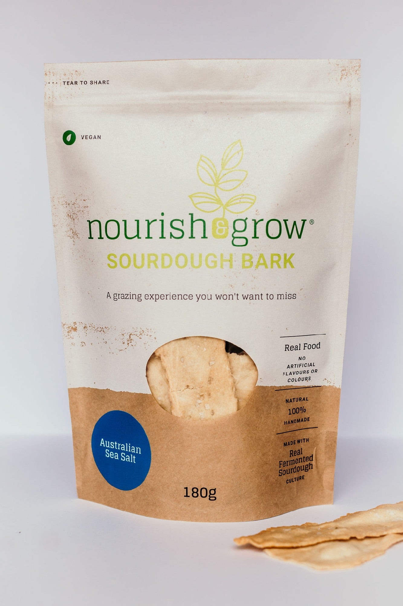Nourish & Grow Sourdough Bark
