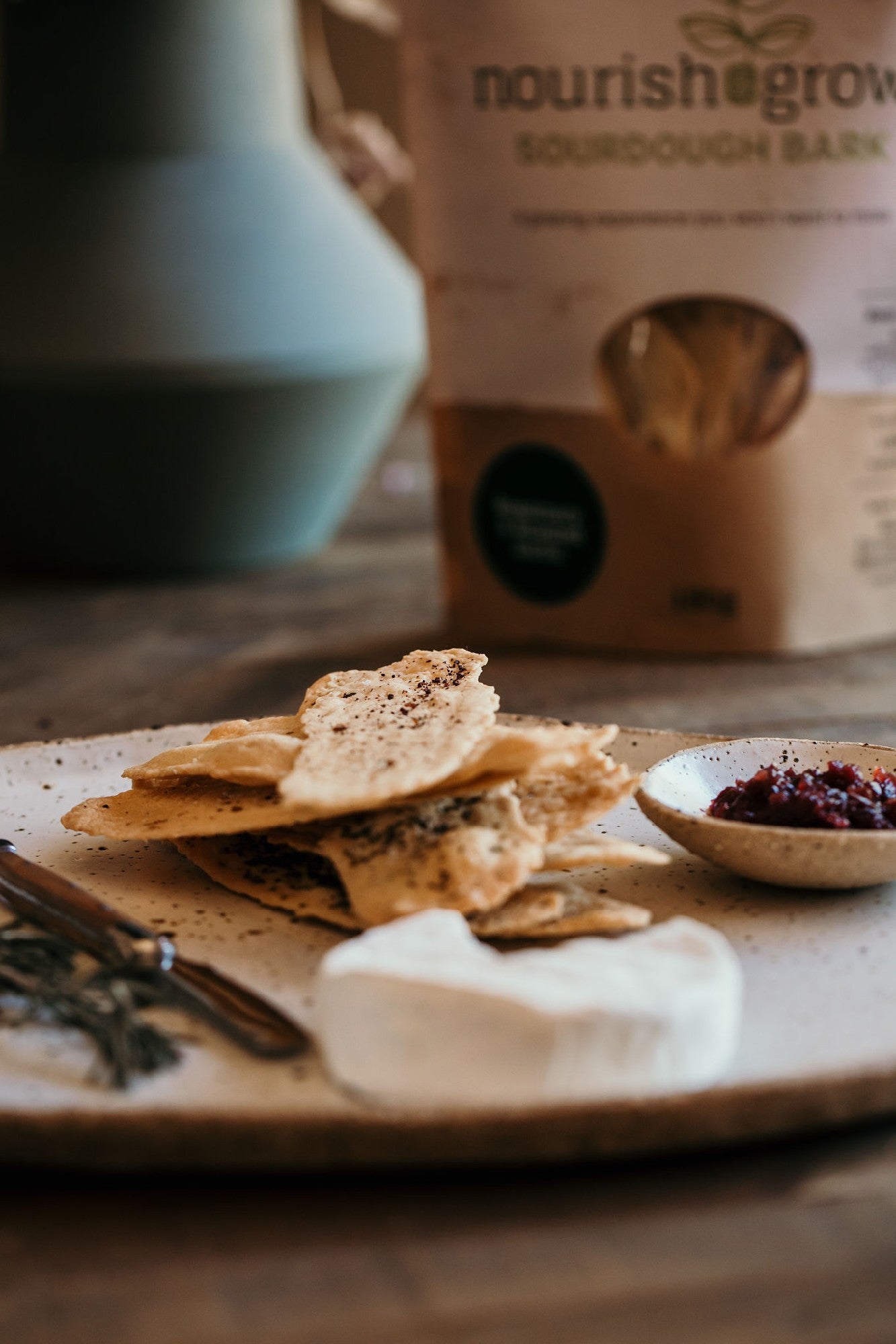 Nourish & Grow Sourdough Bark