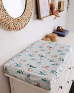 Load image into Gallery viewer, Snuggle Hunny Whale Bassinet Sheet/change Pad Cover
