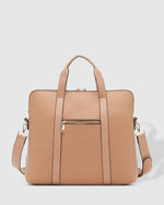 Load image into Gallery viewer, Louenhide Rhodes Latte Laptop Bag
