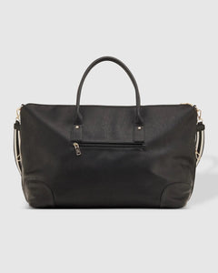 Louenhide Alexis Weekender Travel Bag Black Stripe Strap