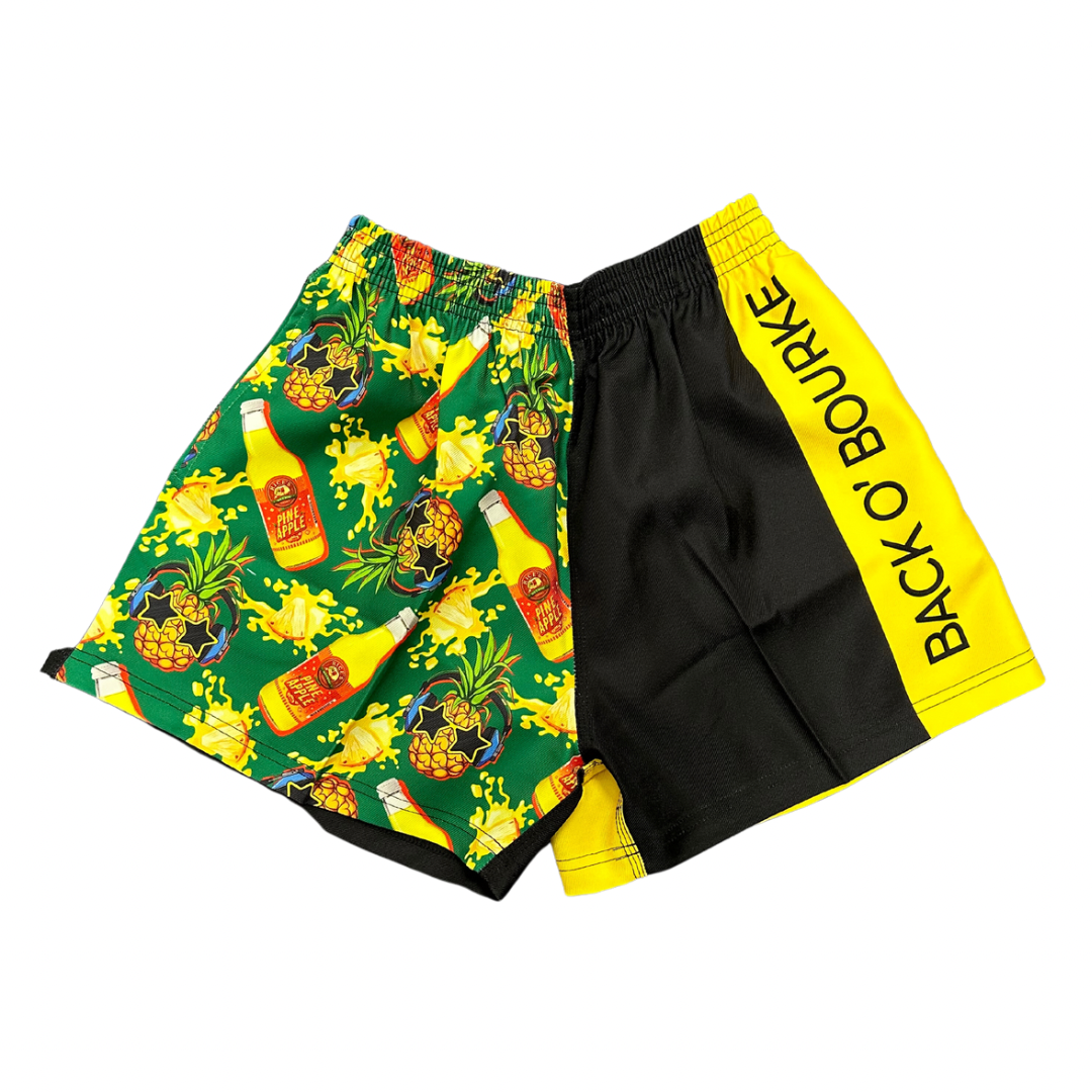 Bourke Rugby Shorts - Pineapple