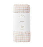 Load image into Gallery viewer, Emma Kate Co Baby Swaddle | Peony Gingham
