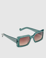 Load image into Gallery viewer, Louenhide Sammie Sunglasses Sage Green
