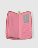 Load image into Gallery viewer, Louenhide Jessica Wallet Bubblegum Pink
