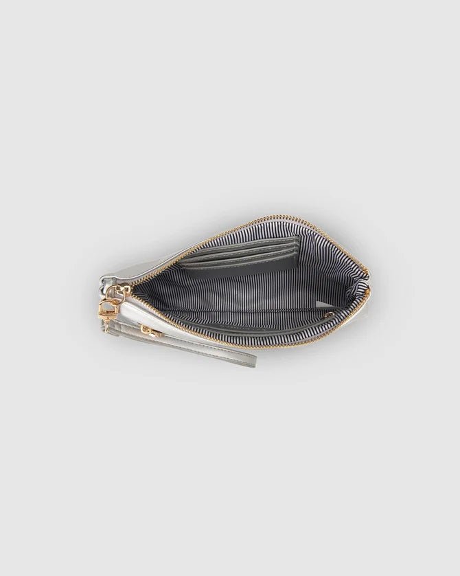 Louenhide Mimi Clutch Silver