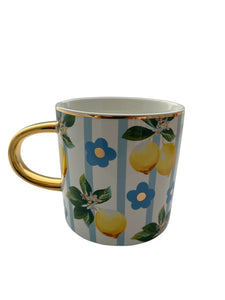 Carla Dinnage Frutti Bloom Lemon Mug