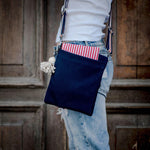 Load image into Gallery viewer, Love Friday Crossbody Bag - Navy
