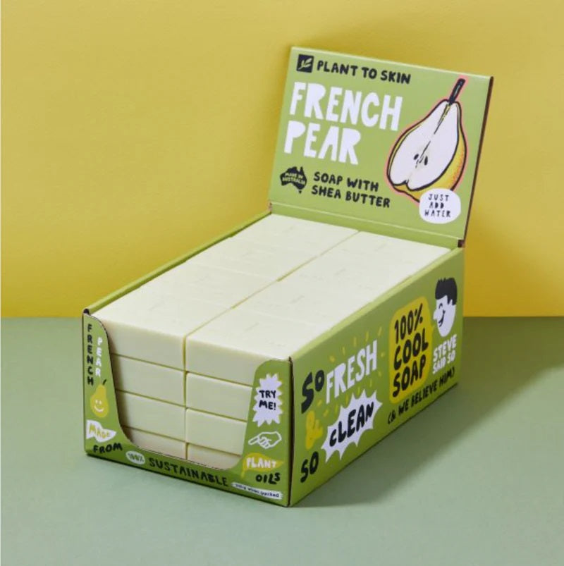 Plant To Skin French Pear Soap - 100g