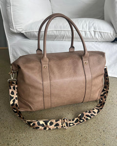 Louenhide Alexis Weekender Travel Bag With Tyler Strap Frappe