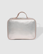 Load image into Gallery viewer, Louenhide Baby Emma Cosmetic Case Metallic Nude
