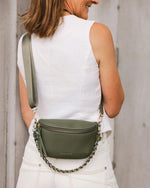 Load image into Gallery viewer, Louenhide Halsey Sling Bag Khaki
