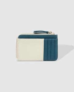 Louenhide Tilly Cardholder Steel Blue/vanilla