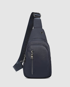 Louenhide Boyd Nylon Sling Bag Navy