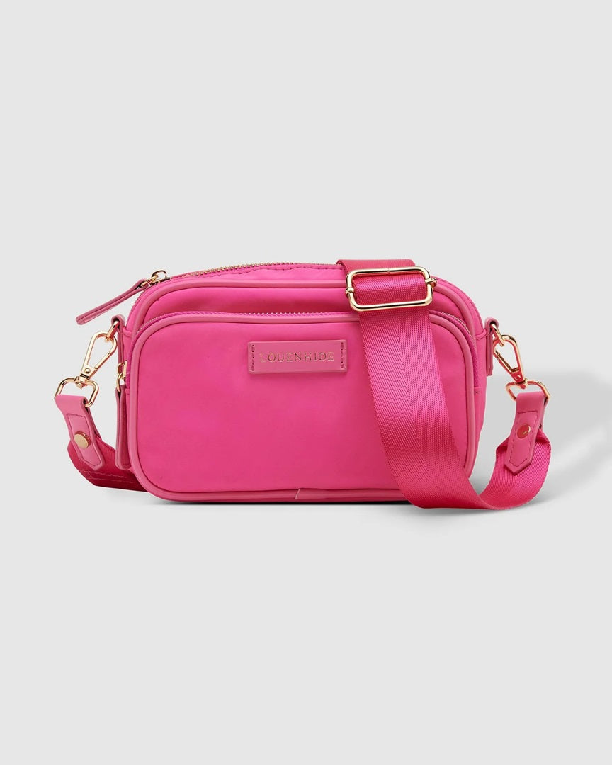 Louenhide Cali Nylon Crossbody Bag Pink