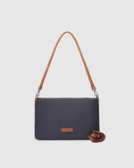 Load image into Gallery viewer, Louenhide Jordan Nylon Crossbody Bag Navy
