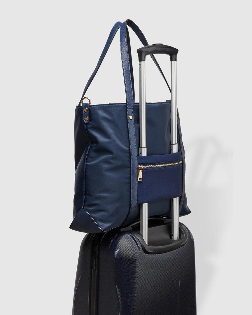 Louenhide Nora Nylon Tote Bag Navy