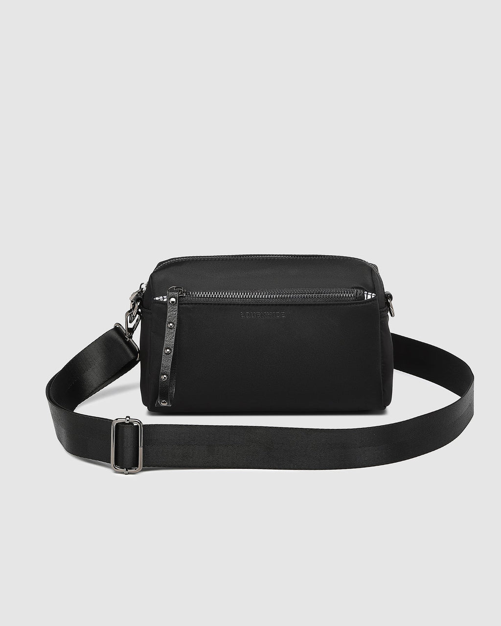 Louenhide Rowie Nylon Crossbody Bag Black