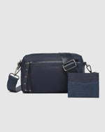 Load image into Gallery viewer, Louenhide Rowie Nylon Crossbody Bag Navy
