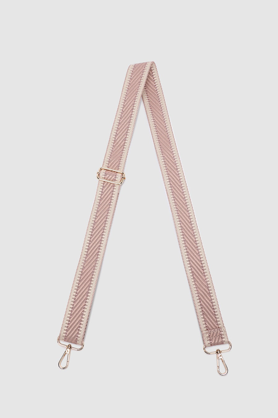 Louenhide Kiki Webbing Guitar Strap [clr:blush]