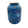 Carla Dinnage Foxy Flower Blue Vase