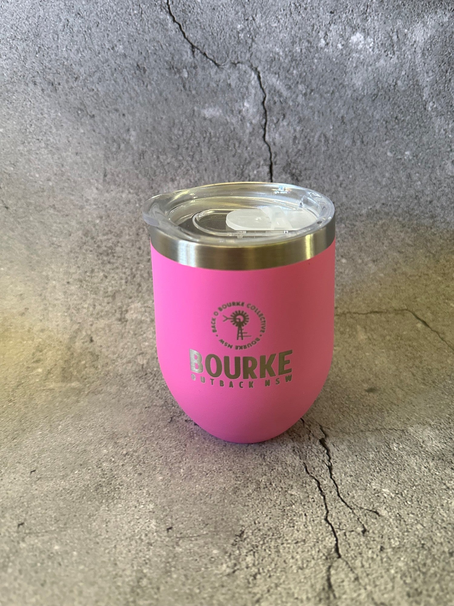 Bourke Coffee Sipper Shorty 360ml [clr:pink]