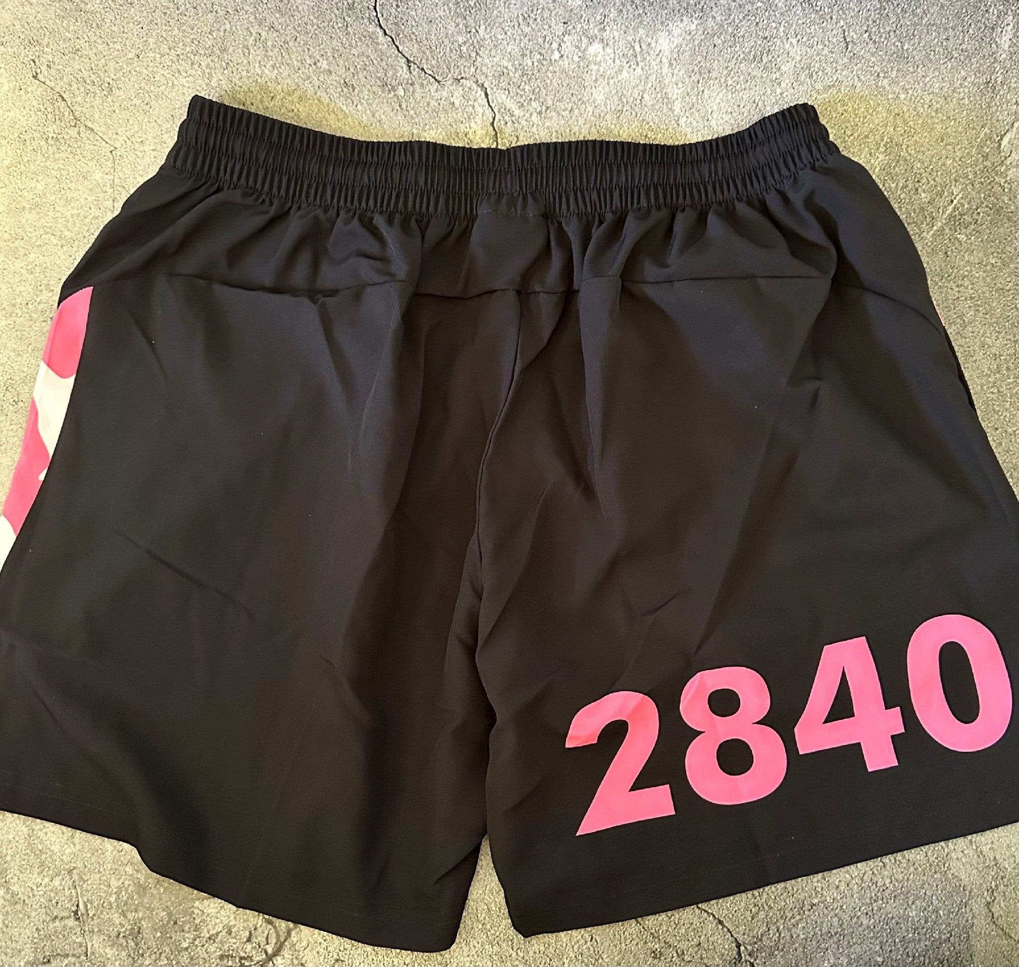 Bourke Casual Shorts Pink Camo & Black [sz:xs]