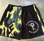 Load image into Gallery viewer, Bourke Casual Shorts Green Camo &amp; Black [sz:s]
