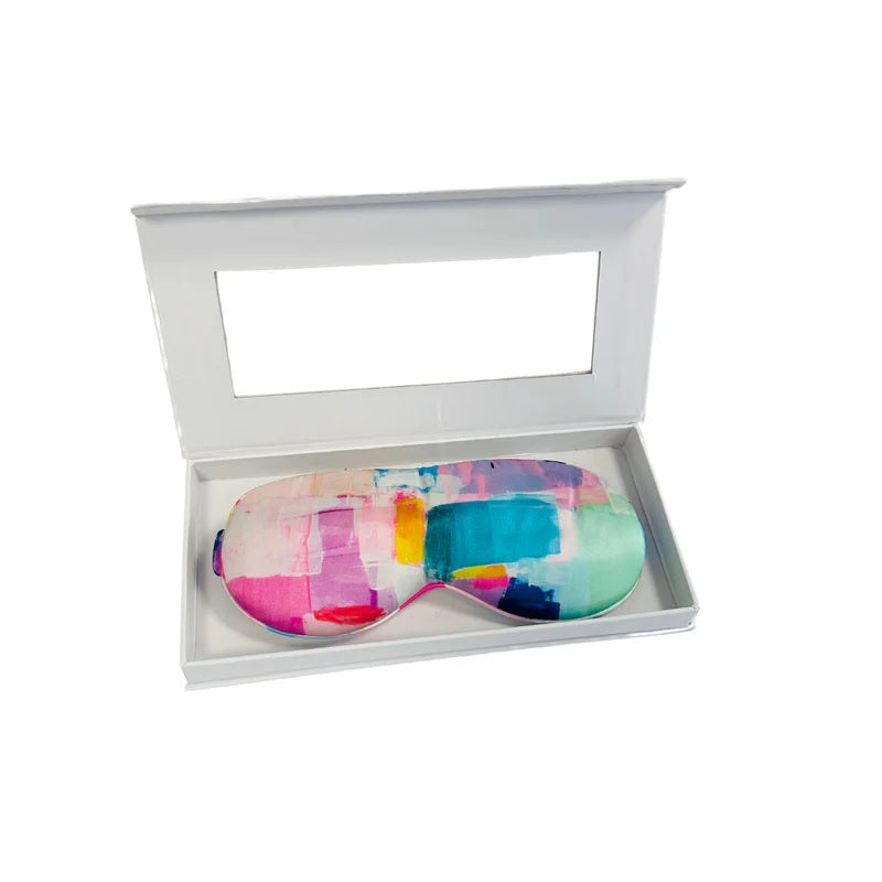 Mindful Marlo Silk Eye Mask - Good Times
