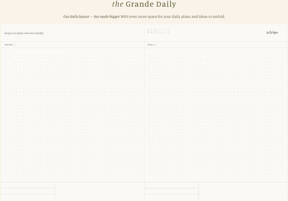 Emma Kate Co 2026 Planner Grande - Daily | Daisy