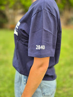 Load image into Gallery viewer, Bourke Tee - Navy [sz:xs]

