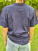 Load image into Gallery viewer, Bourke Tee - Navy [sz:xs]
