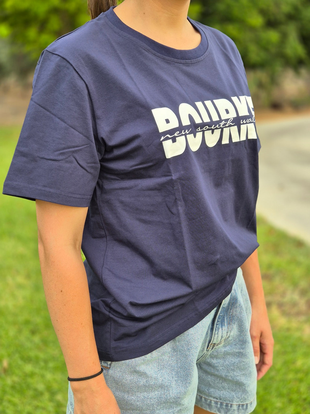 Bourke Tee - Navy [sz:xs]