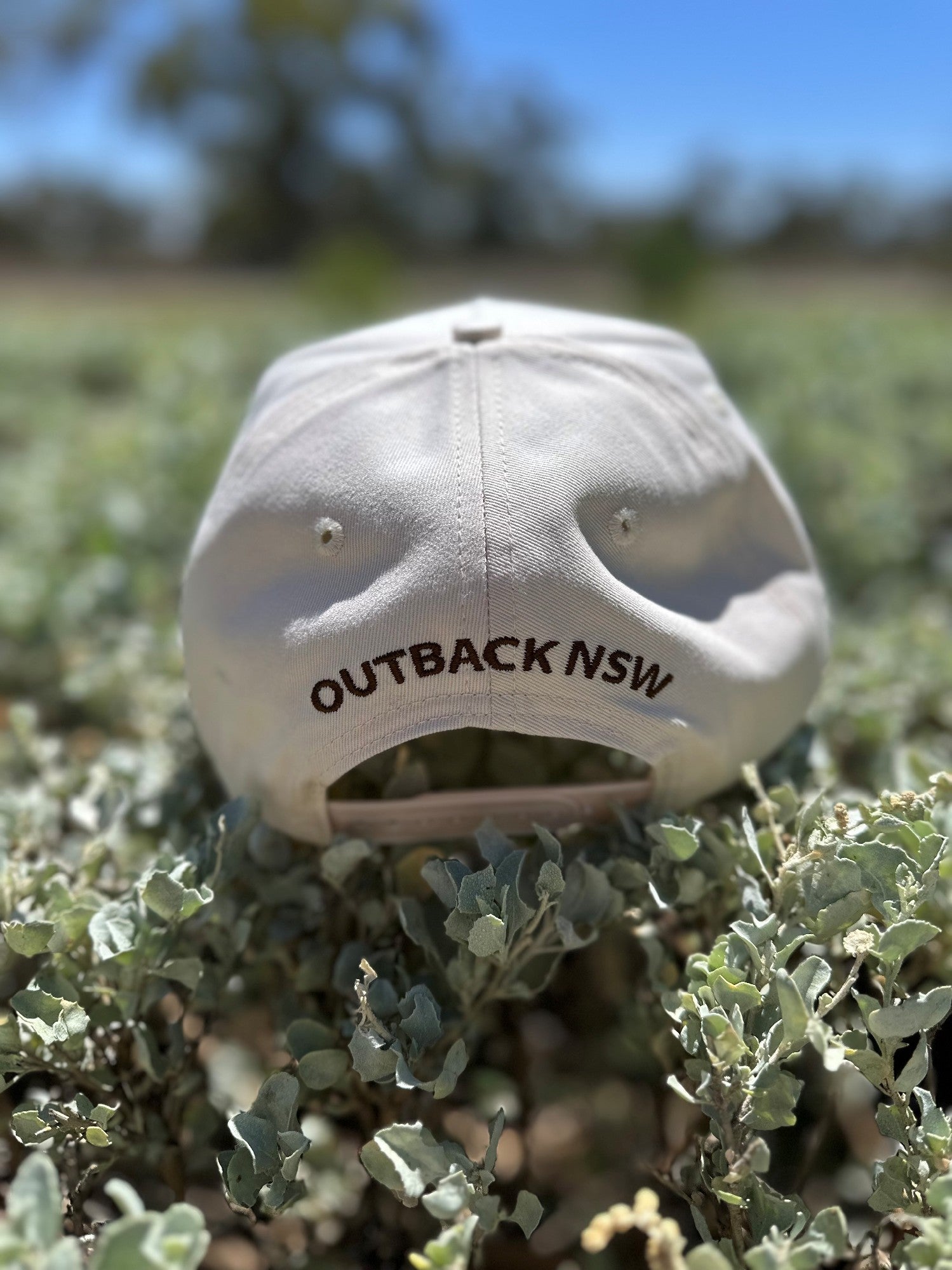 Bourke Cap - Cream & Brown