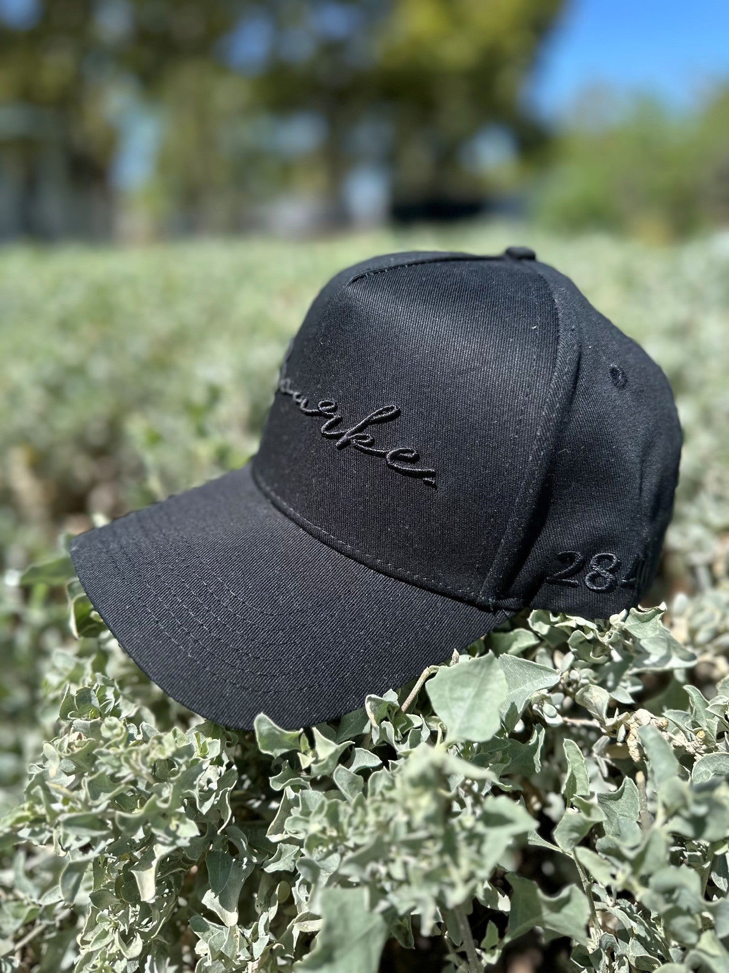 Bourke Cap - Black & Black
