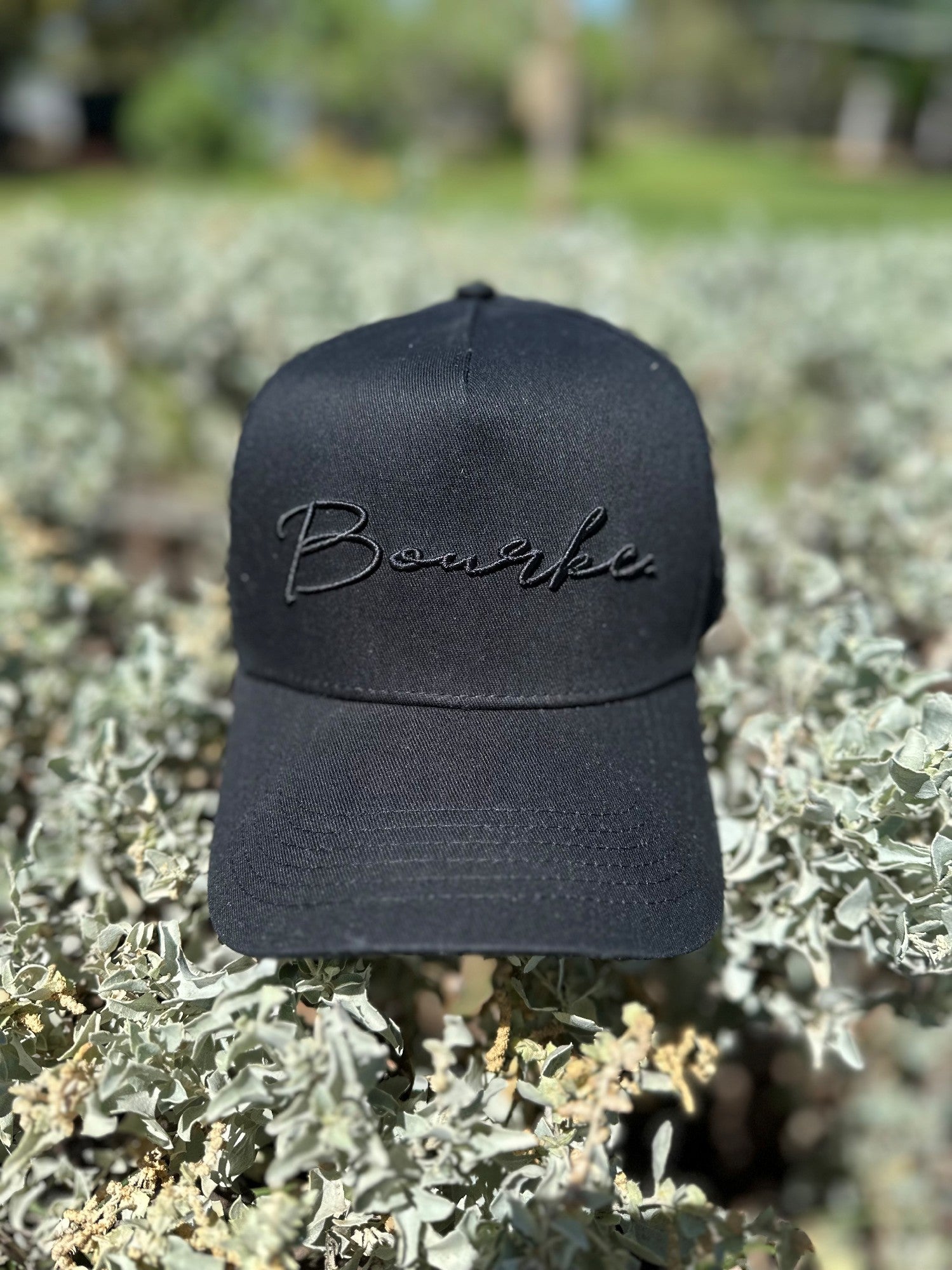 Bourke Cap - Black & Black
